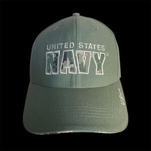 US Navy Camo Twill Hat NWT